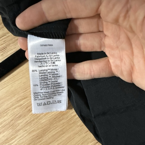 Madewell pull on cargo shorts womens large black lightweight - Picture 7 of 7